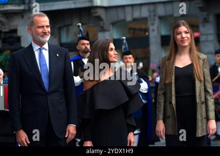 Asturias, Spain. 27th Oct, 2024. The Princess of Asturias Awards have ended in Oviedo after two weeks of events and the presence of the Spanish royal family. (Credit Image: © Mercedes Menendez/Pacific Press via ZUMA Press Wire) EDITORIAL USAGE ONLY! Not for Commercial USAGE! Stock Photo