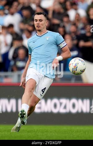 Patricio Gabarron Gil Patric of SS Lazio during the Serie A football match between SS Lazio and Genoa CFC at Olimpico stadium in Rome (Italy), October 27, 2024. Stock Photo