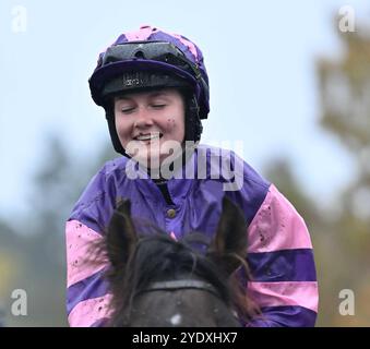 David Probert at Leicester Racecourse. Picture date: Monday October 26 ...