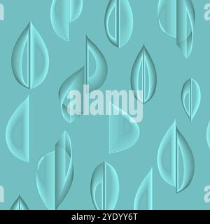 a pattern consisting of green triangles on a green background Stock Vector