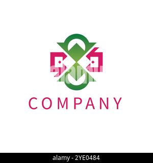 Elegant and Creative Abstract Minimalist Logo Design Vector for Any Brand or Company Stock Vector