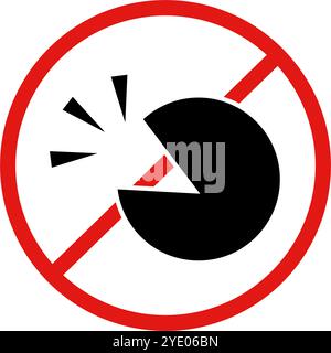 No talking sign. No speaking sign. Editable vector. Stock Vector