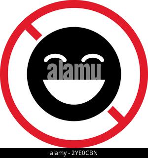 No talking. Do not talk. Editable vector. Stock Vector