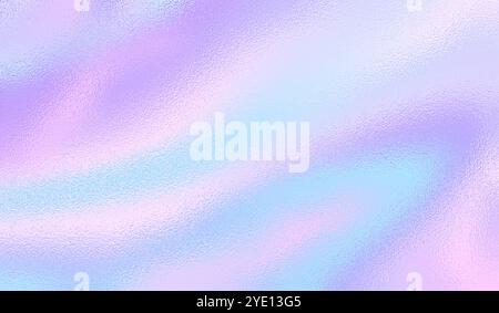 Purple background. Holograph foil texture. Iridescent mirror effect. Holographic glitter backdrop. Rainbow bright gradient. Cute dreamy pattern. Pink Stock Vector