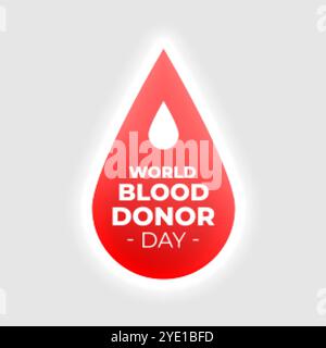 world blood donor day creative poster design Stock Vector Image & Art ...
