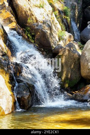 Hin Lad Waterfall. Koh Samui, Thailand. Stock Photo