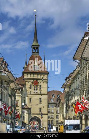 The Käfigturm is a medieval tower in Bern, Switzerland on the ...