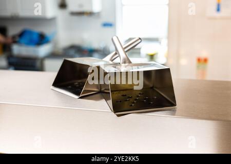 chip shop scoops Stock Photo