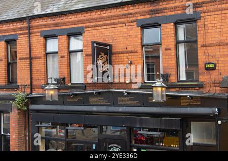 Penny Lane pub, The Beatles, Liverpool, England, United Kingdom Stock Photo