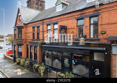 Penny Lane pub, The Beatles, Liverpool, England, United Kingdom Stock Photo