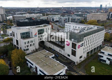 A general view of the Unite trade union's hotel and conference centre, with office for the union, in Birmingham city centre, which cost £112m to build. the Serious Fraud Office (SFO) is to investigate the project, which was initially estimated to cost £7m. Picture date: Tuesday October 29, 2024. Stock Photo