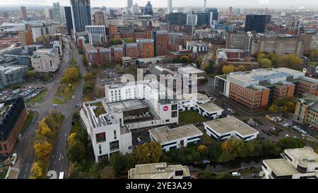 A general view of the Unite trade union's hotel and conference centre, with office for the union, in Birmingham city centre, which cost £112m to build. the Serious Fraud Office (SFO) is to investigate the project, which was initially estimated to cost £7m. Picture date: Tuesday October 29, 2024. Stock Photo