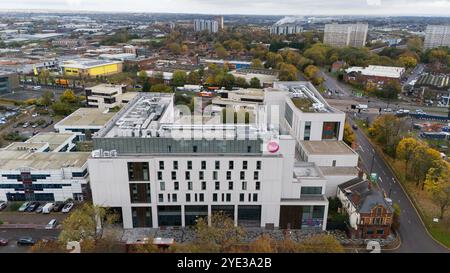 A general view of the Unite trade union's hotel and conference centre, with office for the union, in Birmingham city centre, which cost £112m to build. the Serious Fraud Office (SFO) is to investigate the project, which was initially estimated to cost £7m. Picture date: Tuesday October 29, 2024. Stock Photo
