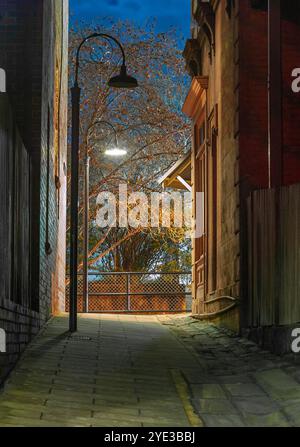 The Sydney suburb of The Rocks, settled at colonization in 1788 ...