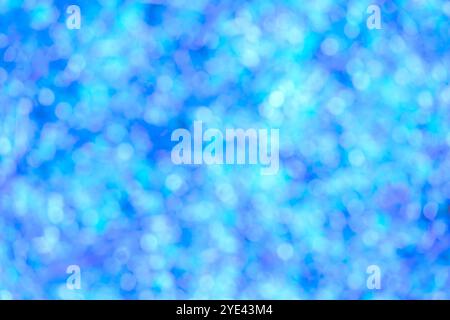 Abstract seamless blurred colorful blue texture or pattern bokeh background Stock Photo
