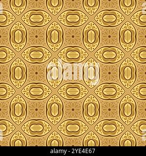 Talavera pattern. Azulejos portugal. Turkish ornament. Moroccan tile mosaic. batik motif pattern Stock Vector