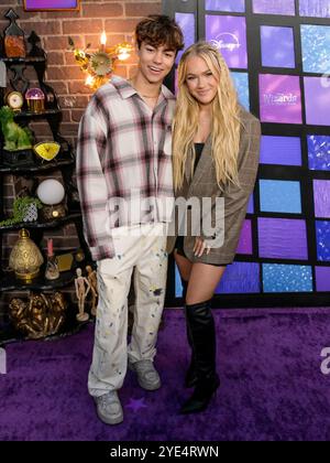 Malachi Barton & Freya Skye attends the world premiere of Disney's