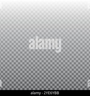 Checkered gradient background. Gray grid texture. Transparent pattern. Vector illustration. Stock Vector