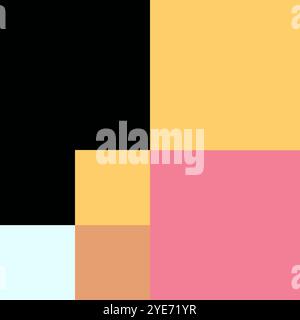 Rectangle pieces patterns shapes vector, colorful jigsaw puzzle background, Isolated pieces of abstract vector Stock Vector