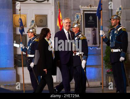 Oviedo, Spain. 27th Oct, 2024. Michael Ignatieff Princess of Asturias Award for Social Sciences. The Princess of Asturias Awards have ended in Oviedo after two weeks of events and the presence of the Spanish royal family, on October 27, 2024, in Spain. (Photo by Mercedes Menendez/Pacific Press/Sipa USA) Credit: Sipa USA/Alamy Live News Stock Photo