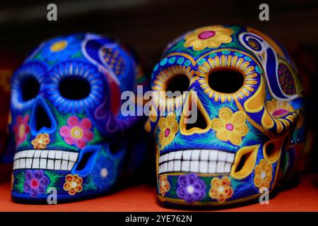 Mexican Day of the Dead Crafts Stock Photo