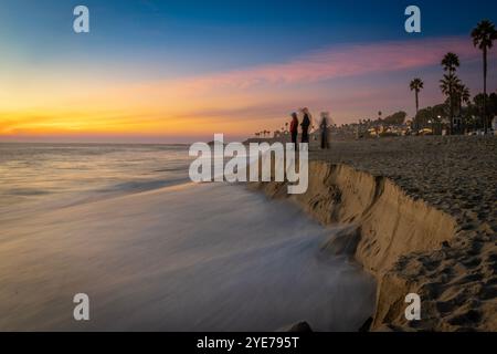 Sunset Happy Hour Stock Photo