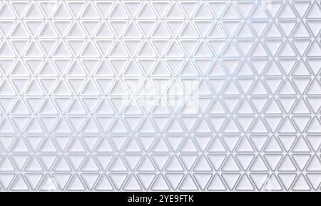 Abstract  pattern  white grey triangles forming  modern geometric background Stock Photo