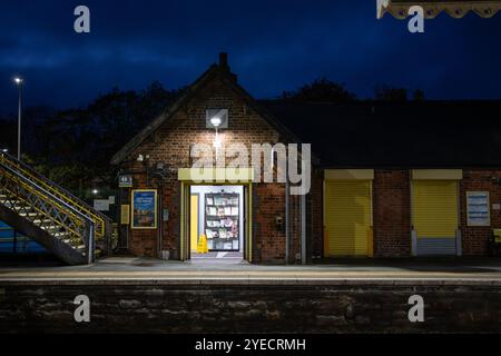 Maghull Station winner of the best Train Station in England Stock Photo