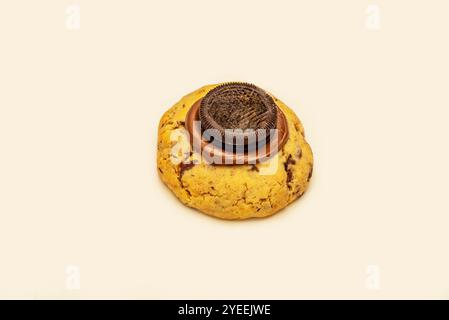 Baking soda and baking powder make the cookies fluffy Stock Photo