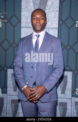 New York, United States. 30th Oct, 2024. NEW YORK, NEW YORK - OCTOBER 30: Jamie Hector attends the world premiere of HBO's 'Dune: Prophecy' at Jazz at Lincoln Center on October 30, 2024 in New York City. Credit: Ron Adar/Alamy Live News Stock Photo