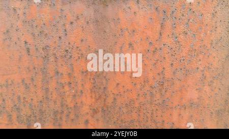 Rusty Orange Surface with Weathered Texture Stock Photo