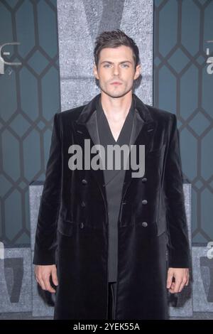 New York, United States. 30th Oct, 2024. Chris Mason attends the world premiere of HBO's ''Dune: Prophecy'' at Jazz at Lincoln Center in New York, USA, on October 30, 2024. (Photo by Thenews2/NurPhoto) Credit: NurPhoto SRL/Alamy Live News Stock Photo