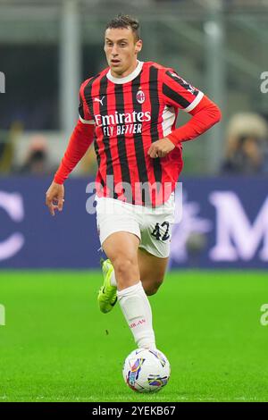 Ac Milan S Filippo Terracciano In Action During The Serie A Enilive Soccer Match Between Hellas