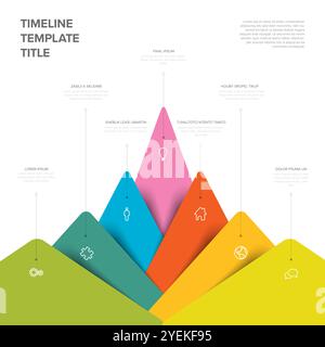 Vector light multipurpose Infographic template with elements options ...