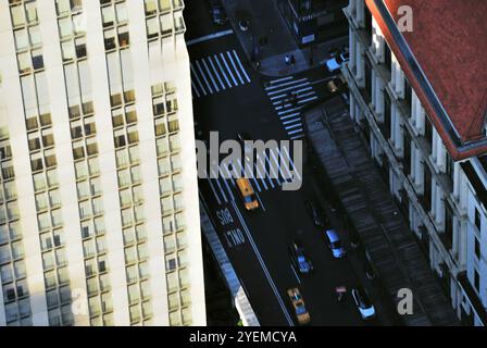 Taxi, New York Stock Photo