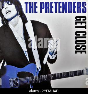 The Pretenders - Get Close - Original Vinyl Cover Stock Photo