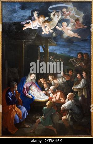 The Adoration of the Shepherds, about 1640, Guido Reni (1575-1642), The National Gallery, London, UK Stock Photo