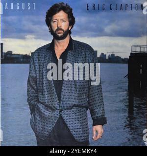 Eric Clapton - August - Original Vinyl Cover Stock Photo - Alamy