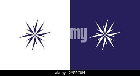 Modern and unique Shine logo design Stock Vector