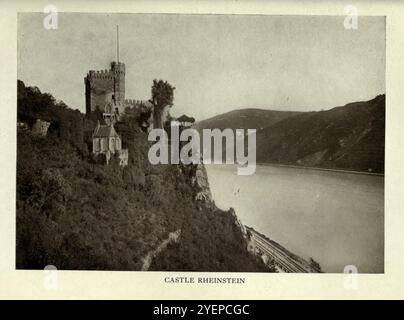 CASTLE RHEINSTEIN On old-world highways : a book of motor rambles in France and Germany and the record of a pilgrimage from Land's End to John O'Groats in Britain by Murphy, Thos. D. (Thomas Dowler), 1866-1928 Published 1914 by L. C. Page, Boston Stock Photo