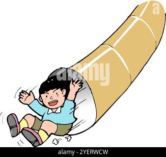 Evacuation drill Stock Photo