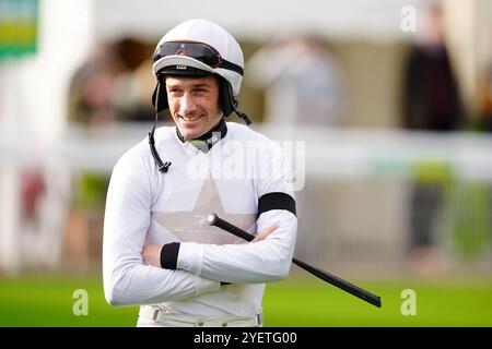 Jokcey Sam Twiston-Davies at Wetherby Racecourse. Picture date: Friday ...