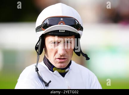 Jokcey Sam Twiston-Davies at Wetherby Racecourse. Picture date: Friday ...