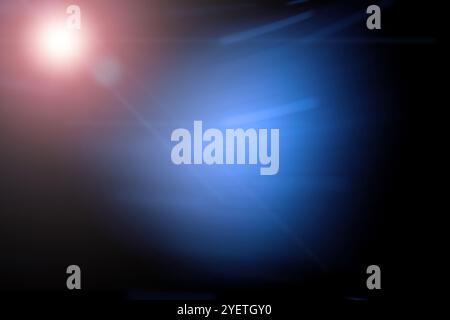Abstract blue background. Blurred background curved lines blue tint. Stock Photo