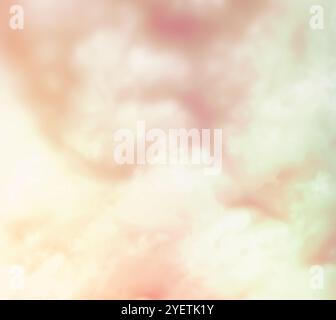 Sky landscape with clouds pastel colors Stock Photo
