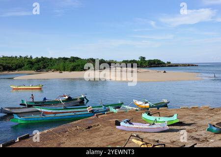 Indonesia. Sumba Island. Pero. Fisherman Village Stock Photo