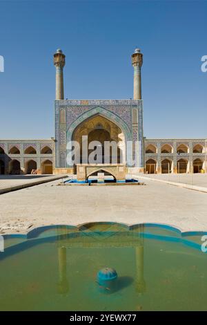 Iran. Isfahan. Old Friday Mosque Stock Photo