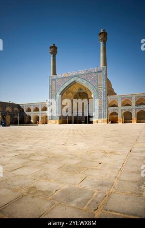 Iran. Isfahan. Old Friday Mosque Stock Photo