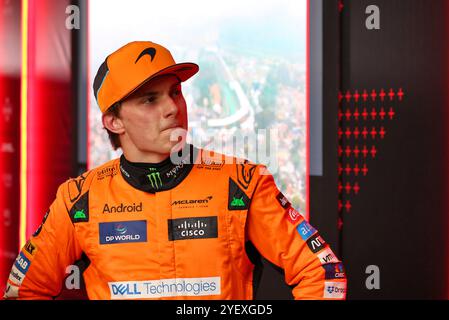 Sao Paulo, Brazil. 01st Nov, 2024. Oscar Piastri (AUS) McLaren. 01.11.2024. Formula 1 World Championship, Rd 21, Brazilian Grand Prix, Sao Paulo, Brazil, Sprint Qualifying Day. Photo credit should read: XPB/Alamy Live News. Stock Photo