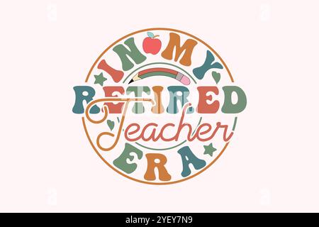 Retro summer t-shirt design Stock Vector